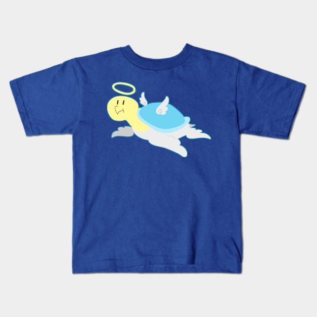 Angel Turtle Kids T-Shirt by saradaboru